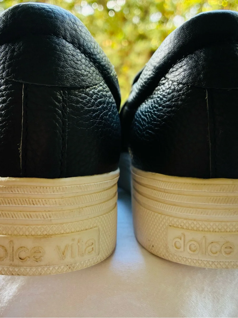 Dolce Vita Men's Black Mesh Slip-On Sneakers, Size 10